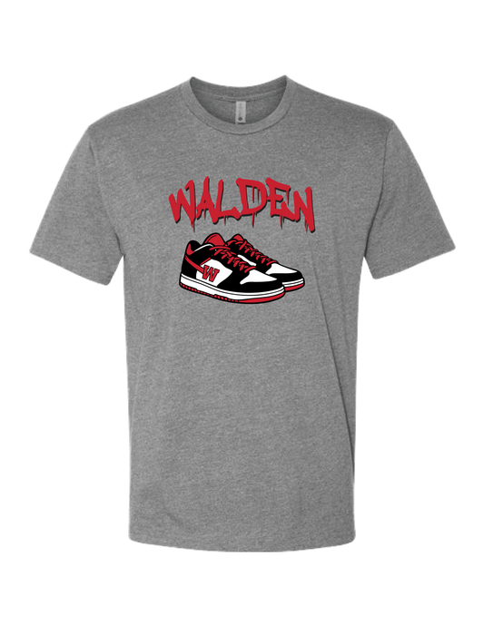 WALDEN Red Graffiti Sneaker Tee