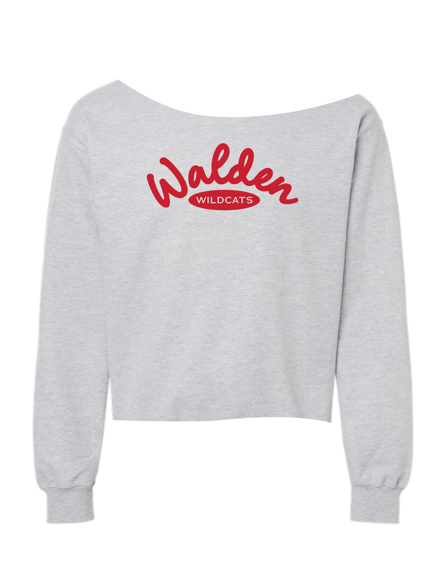 WALDEN Script Edition Off The Shoulder Crew Neck