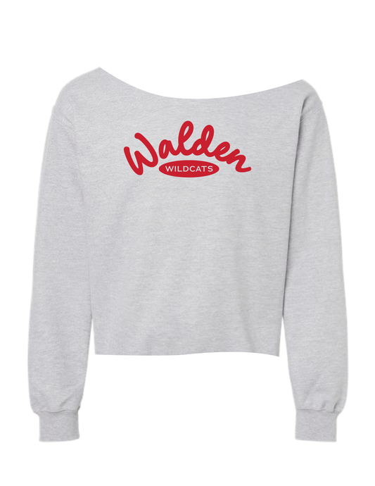 WALDEN Script Edition Off The Shoulder Crew Neck