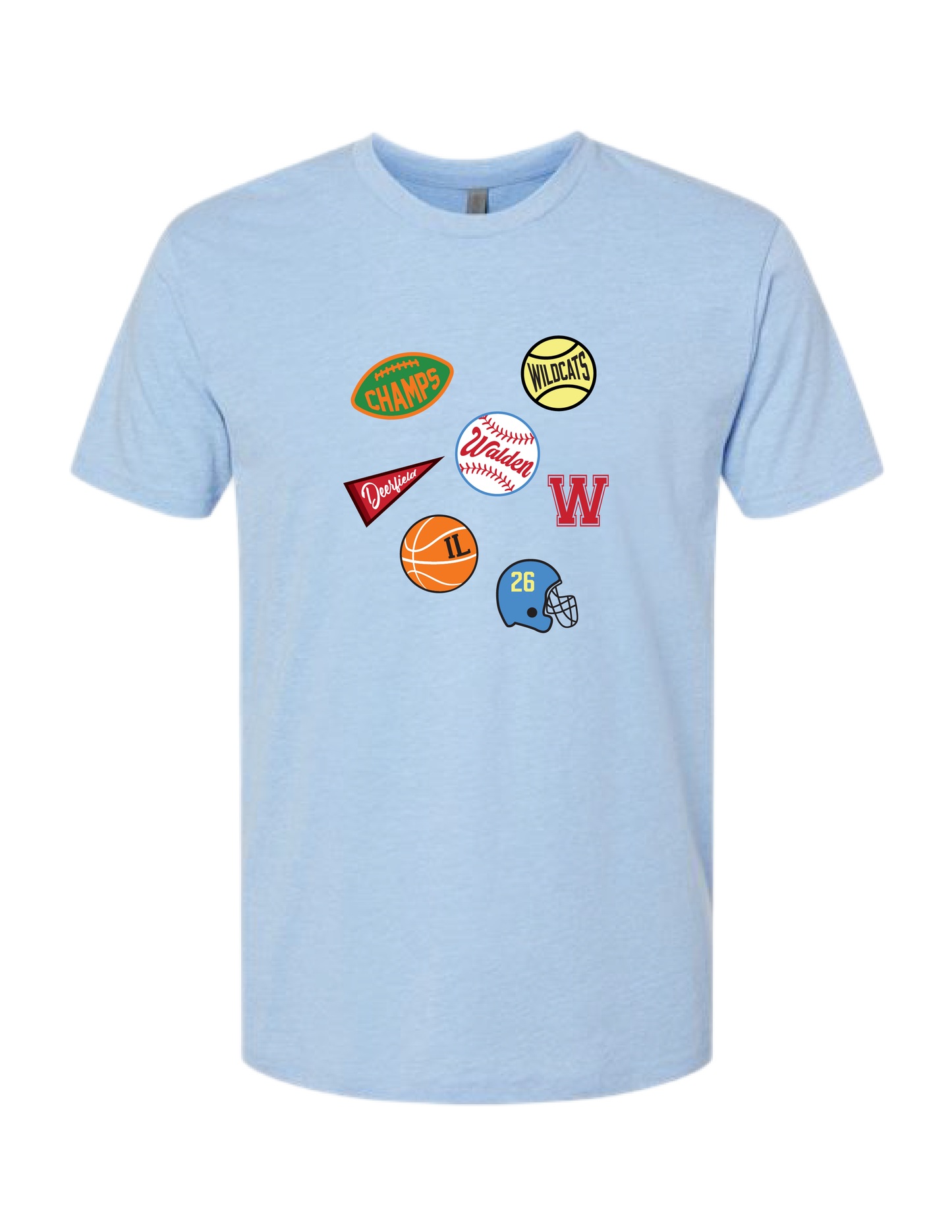 WALDEN Sports Patches Tee