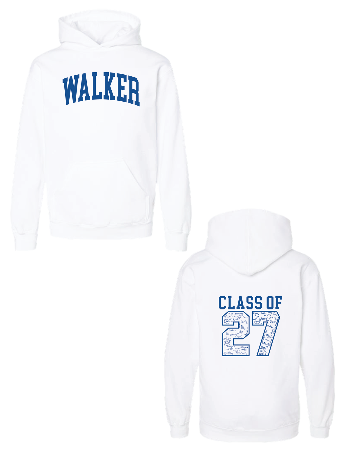 WALKER 5TH GRADE Signature Hooded Pullover