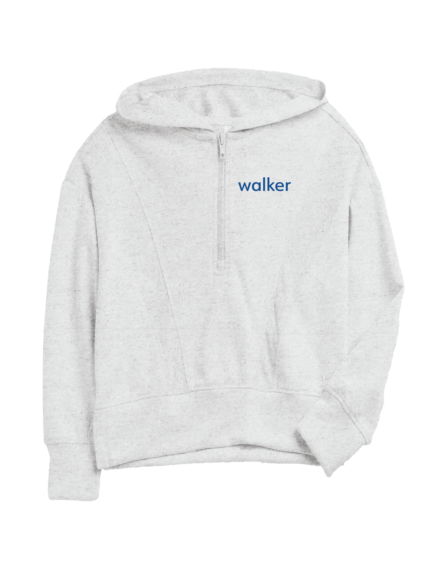WALKER Embroidered Baseline Half Zip Hoodie & Wide Leg Sweatpants Set