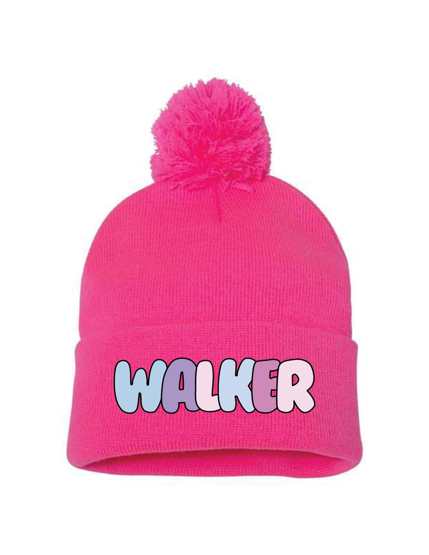 WALKER Bubble Winter Pom Beanie