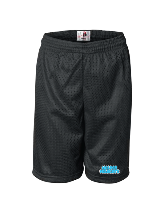 WALKER Bubble Graffiti Mesh Shorts