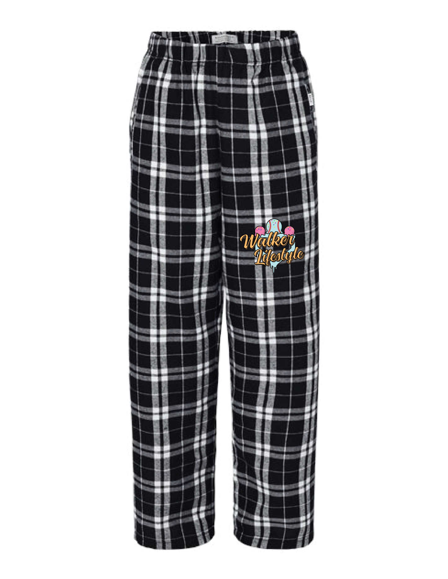 WALKER Waffle Cone Flannel Pants
