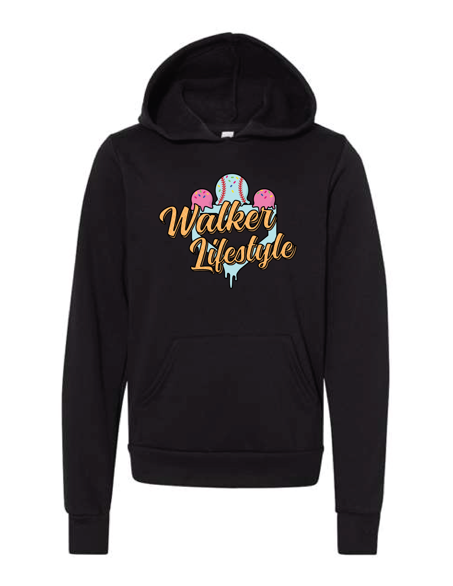 WALKER Waffle Cone Hooded Sweatshirt