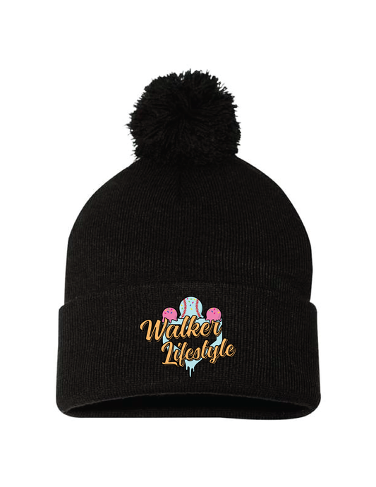 WALKER Waffle Cone Winter Pom Beanie