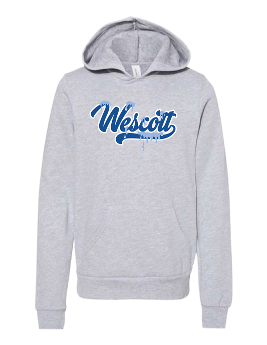 WESCOTT Drippy Script Hooded Pullover