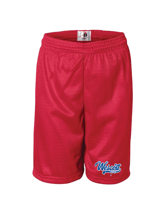 WESCOTT Drippy Graffiti Mesh Shorts