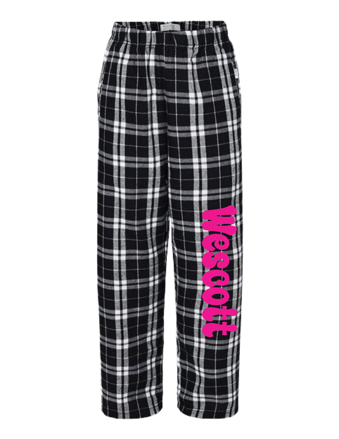 WESCOTT Pink Bubble Flannel Pants