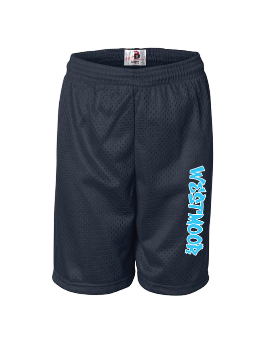 WESTMOOR Graffiti Mesh Shorts