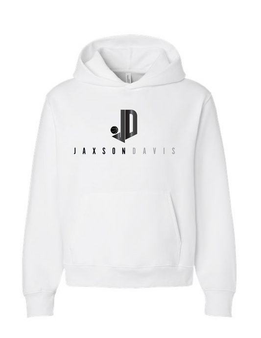 JAXSON DAVIS Logo Front Only Hooded Pullover