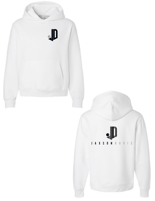 JAXSON DAVIS Logo Front and Back Hooded Pullover