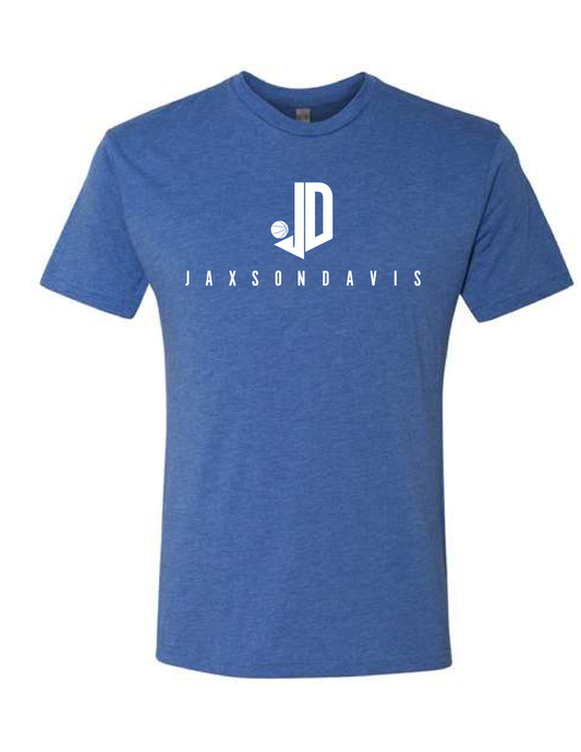 JAXSON DAVIS Logo Royal Tee