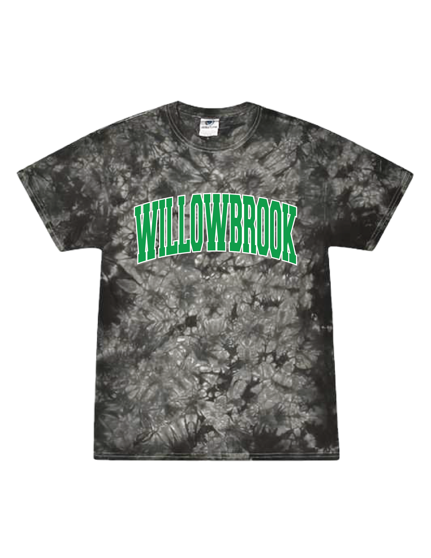 WILLOWBROOK Collegiate Tie Dye Tee