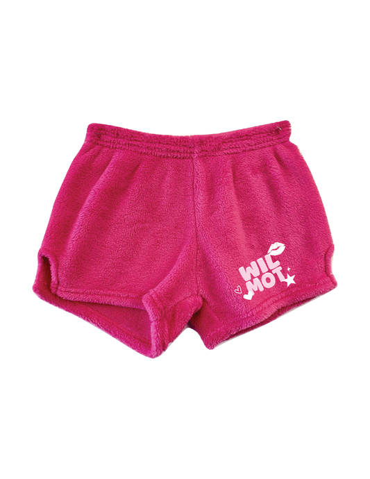 WILMOT Love & Kisses Fuzzy Shorts
