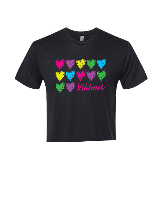 WILMOT Neon Hearts Tee