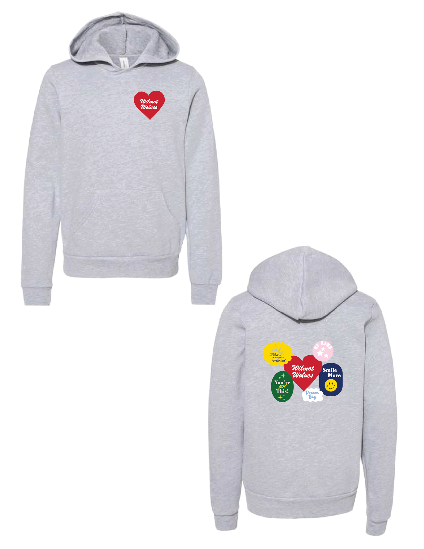 WILMOT Patches Hooded Pullover