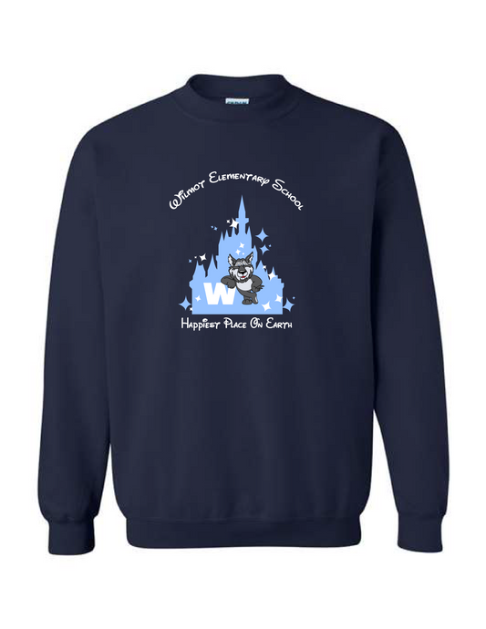 WILMOT Dr. Brett's Limited Edition Navy Disney Crew Neck Pullover