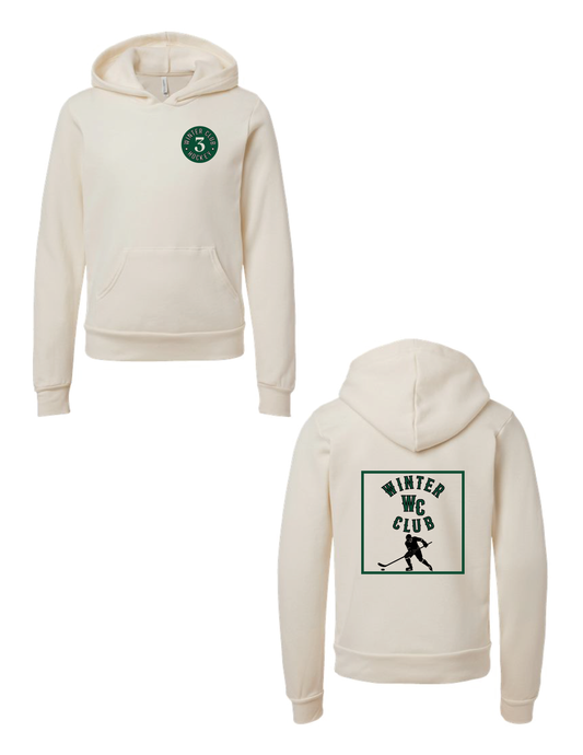 WINTER CLUB HOCKEY Personalized Hooded Pullover