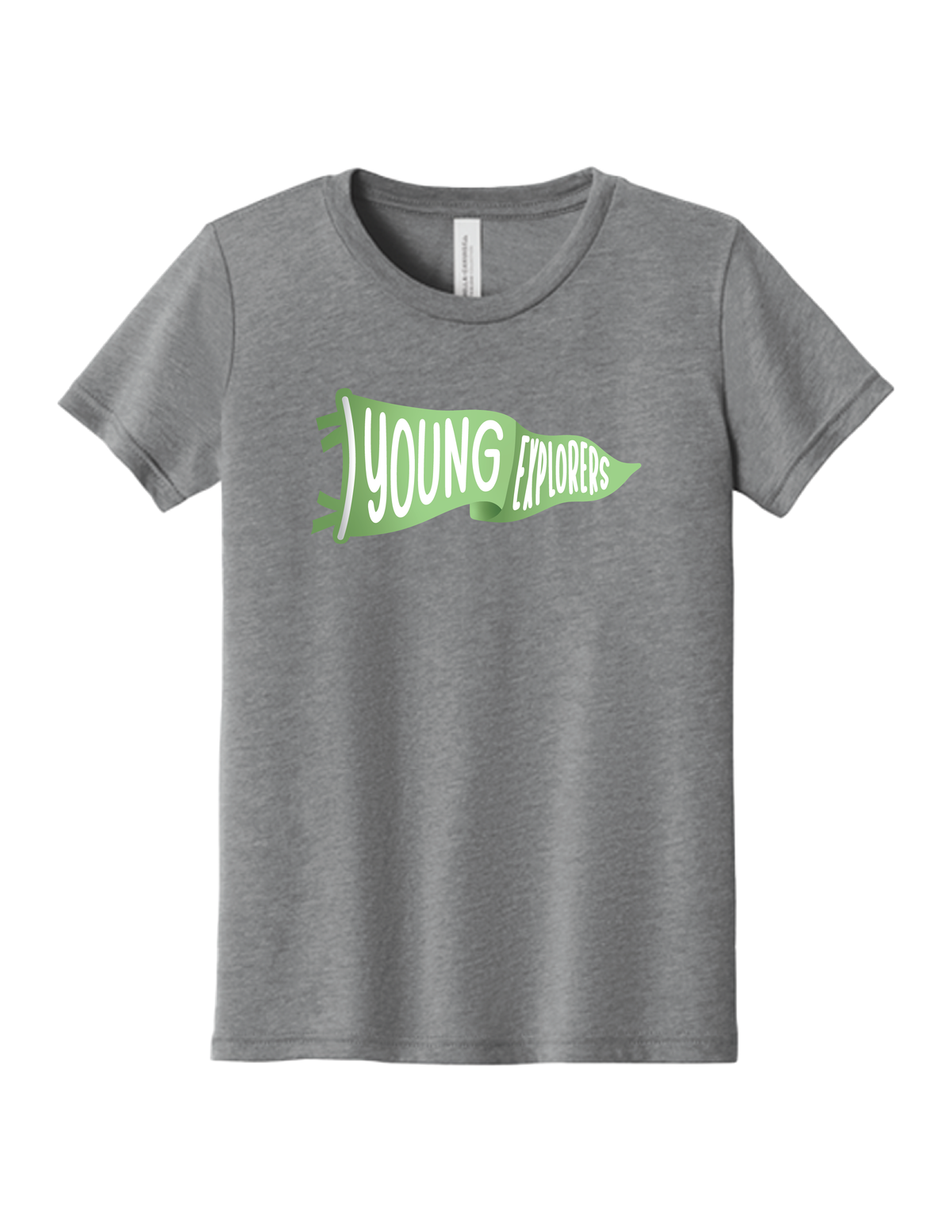 YOUNG EXPLORERS Green Pennant Tee