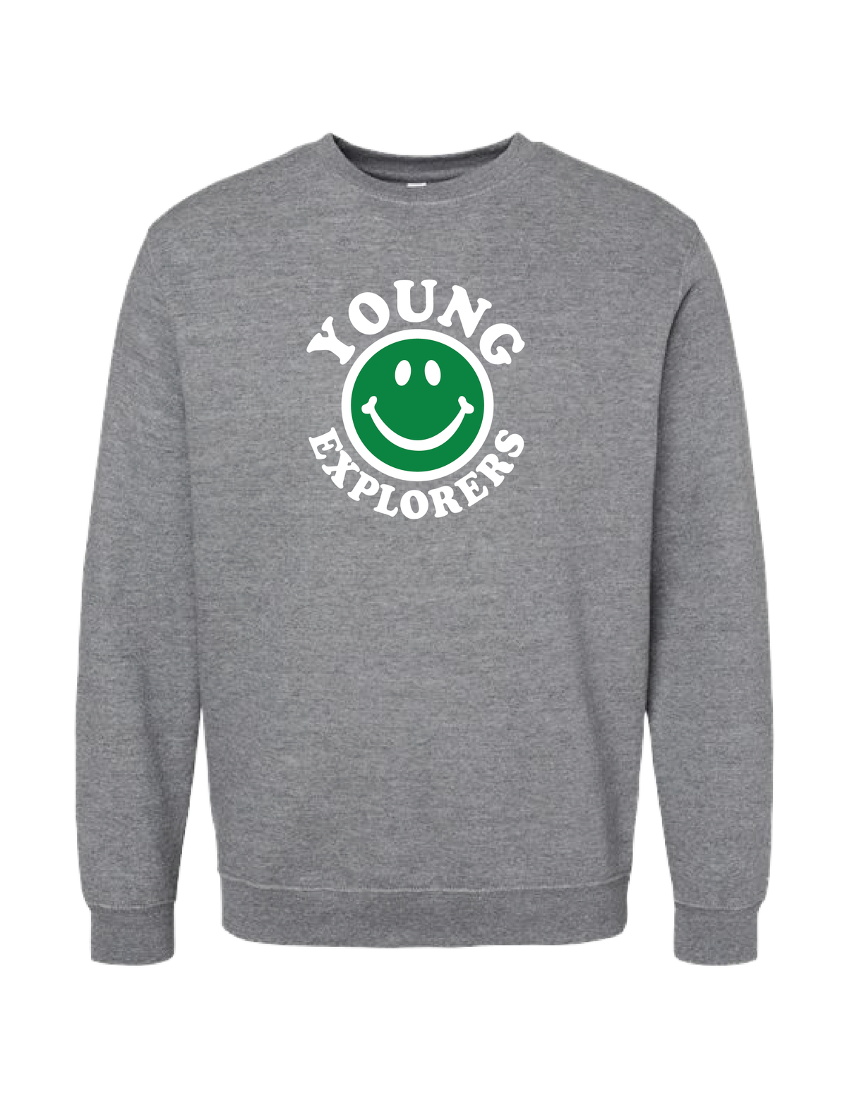 YOUNG EXPLORERS Smiley Crew Neck